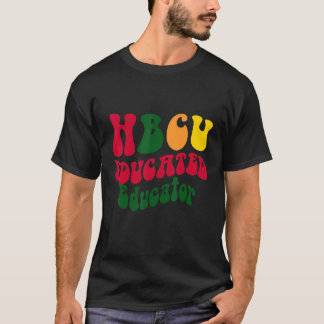 HBCU教育エデュケーターブラックカレッジアラムナイ Tシャツ