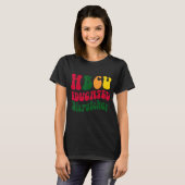 HBCU教育ディスパッチャ黒大学の卒業生Appa Tシャツ (正面フル)