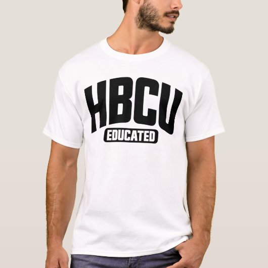 HBCU教育ブラックヒストリHBCU Tシャツ (正面)