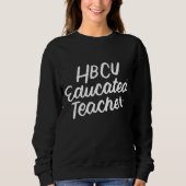 HBCU教育先生ブラック履歴月 スウェットシャツ (正面)