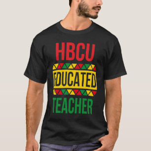 HBCU教育先生ブラック文化アフリカ教え Tシャツ