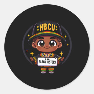 Hbcu歴史的なブラックカレッジアパレルブラックHist ラウンドシール