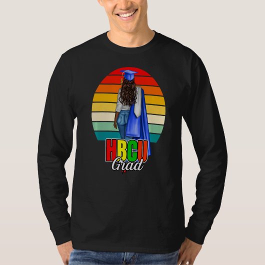 Hbcu歴史的に黒い大学がアフリカのアメリカを作った Tシャツ (正面)