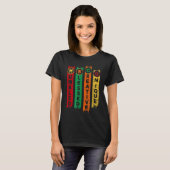 HBCU腐植賛美クリエイティブブユニークラック Tシャツ (正面フル)