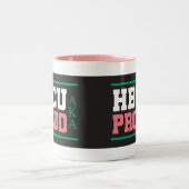 HBCU誇りを持った MUG AKA ツートーンマグカップ (中央)