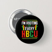 HBCU黒人歴史月間 学生応援グッズ 缶バッジ (正面&裏面)