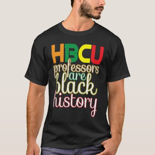 HBCU黒教育ブラックエデュケータズマートエクアリ Tシャツ (正面)