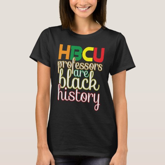 HBCU黒教育ブラックエデュケータズマートエクアリ Tシャツ (正面)