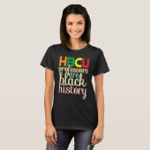 HBCU黒教育ブラックエデュケータズマートエクアリ Tシャツ (正面フル)