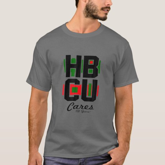HBCU 気に College, University Graduation Gift Bla Tシャツ (正面)