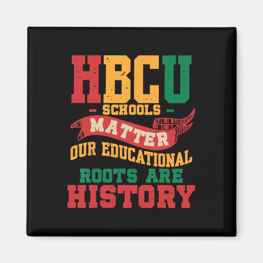 HBCU 黒人大学の課題 アフリカ系アメリカ人 マグネット (正面)