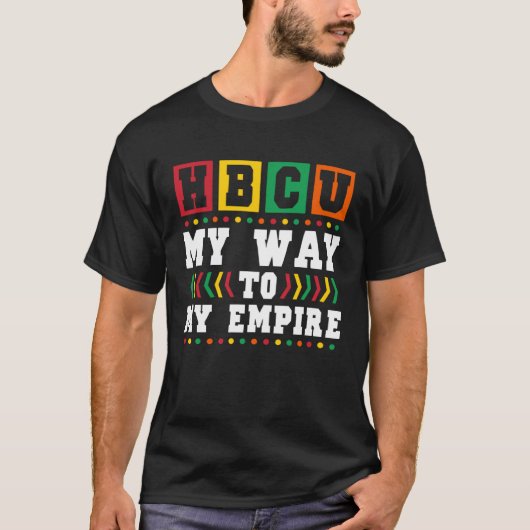 HBCU Apparel Historical Black College HBCU  1 Tシャツ (正面)