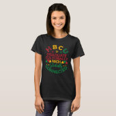 HBCU Apparel Historical Black College HBCU 3 Tシャツ (正面フル)