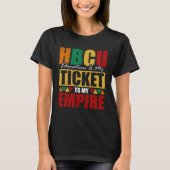 HBCU Apparel Historical Black College HBCU 4 Tシャツ (正面)
