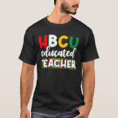 HBCU Apparel Historical Black College HBCU Educate Tシャツ (正面)