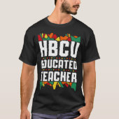 HBCU Apparel Historical Black College HBCU Educate Tシャツ (正面)