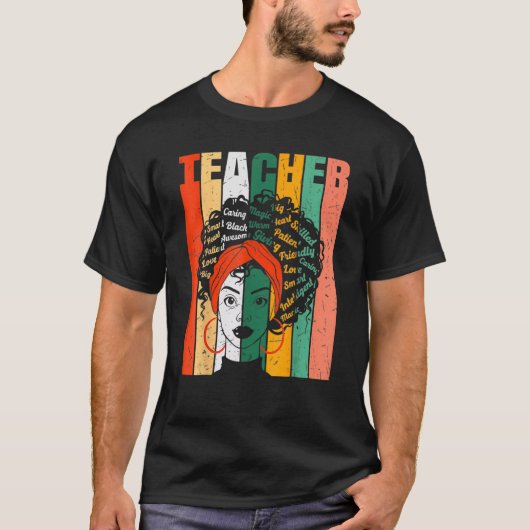 HBCU Black History Month African American Awesome  Tシャツ (正面)