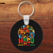 Hbcu Colleges Are Black History African American M キーホルダー (正面)