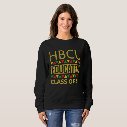 HBCU Educated Class Of 1997 Homecoming スウェットシャツ (正面フル)