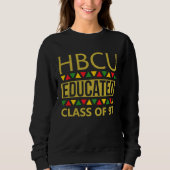 HBCU Educated Class Of 1997 Homecoming スウェットシャツ (正面)