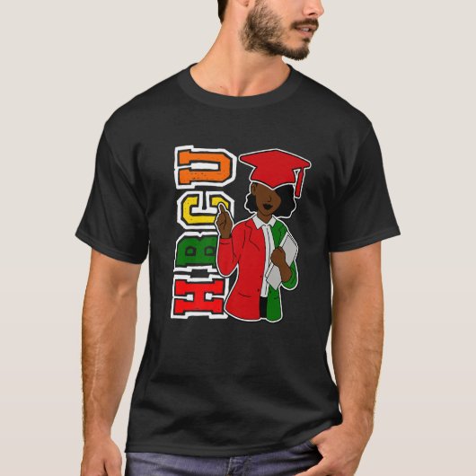 HBCU Graduation Apparel Historical Black college G Tシャツ (正面)