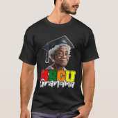 HBCU Grandma Historical Black college Apparel For  Tシャツ (正面)
