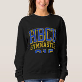 HBCU Gymnastics 615 Area Code Nashville TN  5 スウェットシャツ (正面)