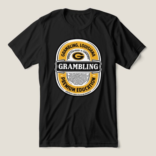 HBCU_Heineken-T-shirt_GRAMBLING トライブレンドTシャツ (デザイン正面)