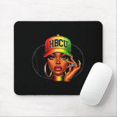 Hbcu Melanin Afro Black Women African Black Histor マウスパッド (マウス)