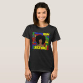 HBCU Mom Mama Afro Tシャツ (正面フル)
