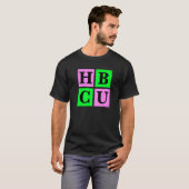 HBCU Pink and Green Blocks Love   Tシャツ (正面フル)