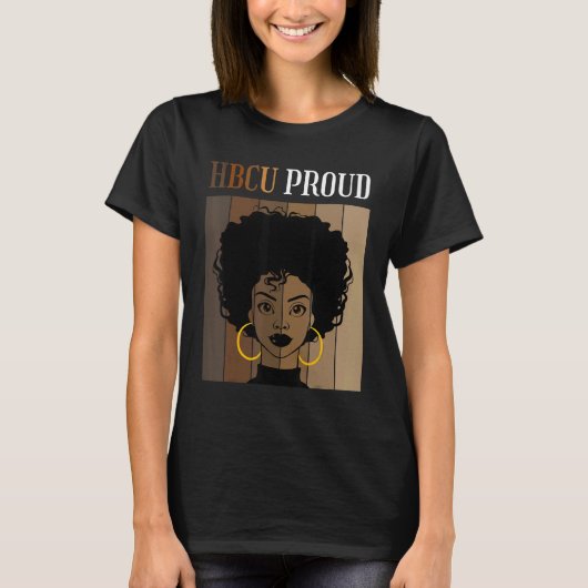 HBCU Proud Historical Black Colleges Universities  Tシャツ (正面)