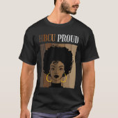 HBCU Proud Historical Black Colleges Universities  Tシャツ (正面)