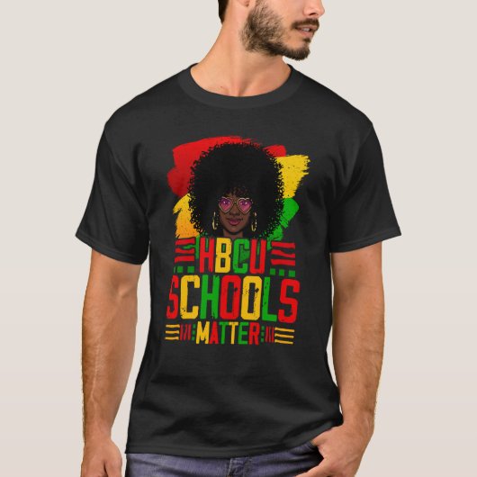 HBCU Schools Matter Historical Black College Alumn Tシャツ (正面)