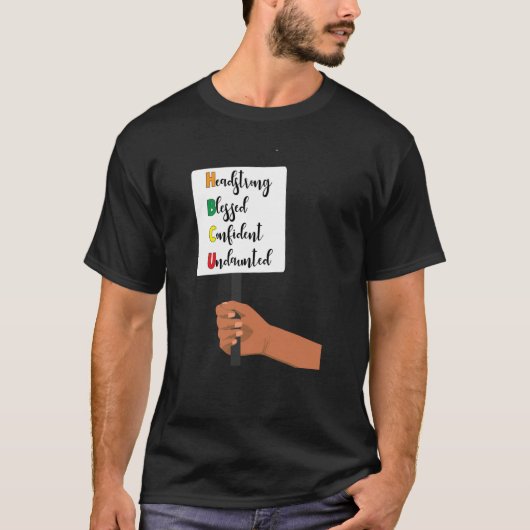HBCU Teaching  Black Leaders African Education Tシャツ (正面)