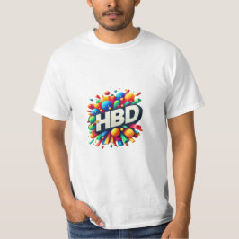 HBD短いが特別な方法 Tシャツ