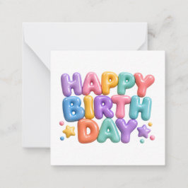 HBD ノートカード