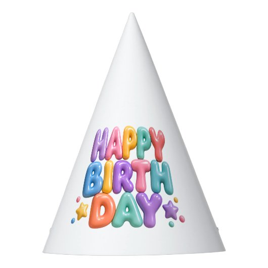 HBD パーティーハット (正面)