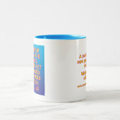 HBGC "我々は再ブランド化していない"マグカップ ツートーンマグカップ (中央)