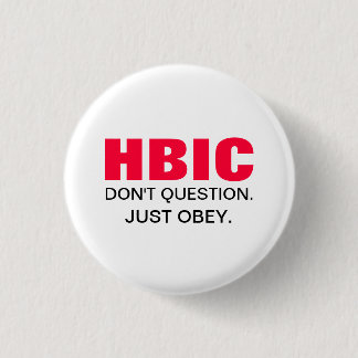 HBICヘッドB*の担当したピンクおよび黒いボタン 缶バッジ