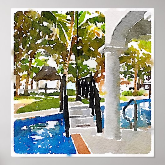 HBR水彩 ポスター (正面)