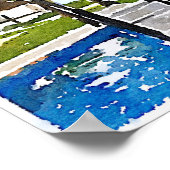 HBR水彩 ポスター (角)