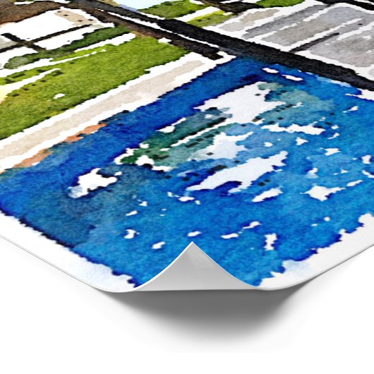 HBR水彩 ポスター (角)