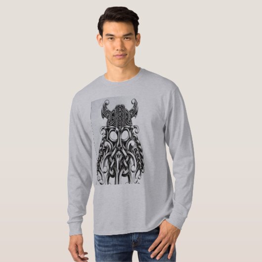 HCのケルト族のバイキングのTシャツ Tシャツ (正面フル)