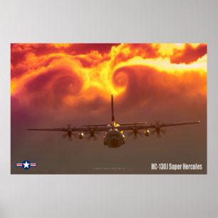 HC-130Jヘラクレすごいス ポスター
