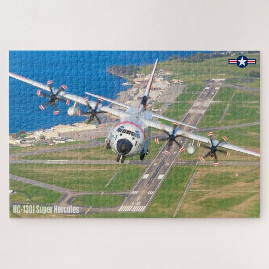 HC-130Jヘラクレすごいス（20x30インチ） ジグソーパズル (横)