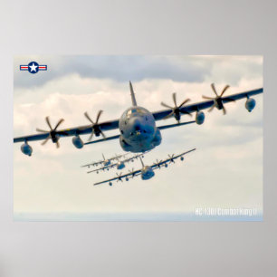 HC-130J戦闘キングII ポスター