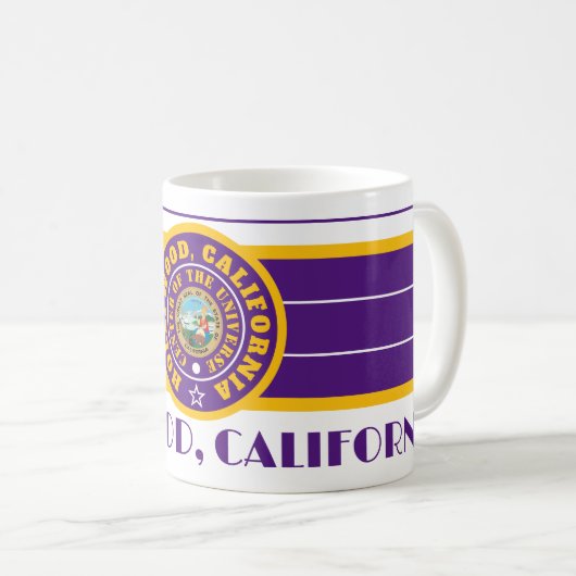 HCACOU HOLLYWOOD, CA (COU) コーヒーマグカップ (正面右)
