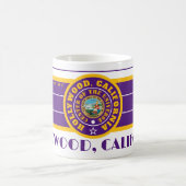 HCACOU HOLLYWOOD, CA (COU) コーヒーマグカップ (中央)