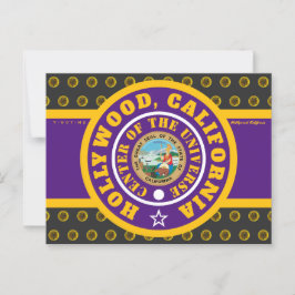 HCACOU HOLLYWOOD, CA (COU) 2 ポストカード